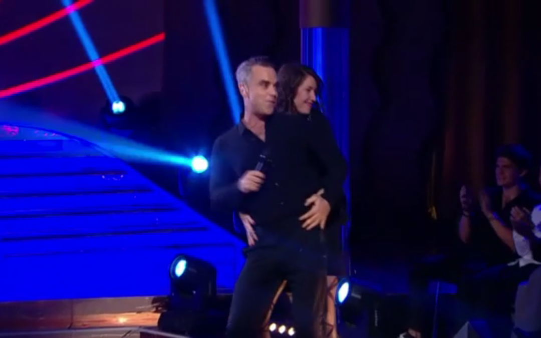 Sådan var det at danse med Robbie Williams