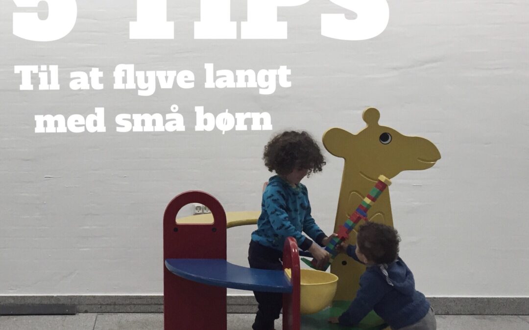 5 tips til at flyve med små børn