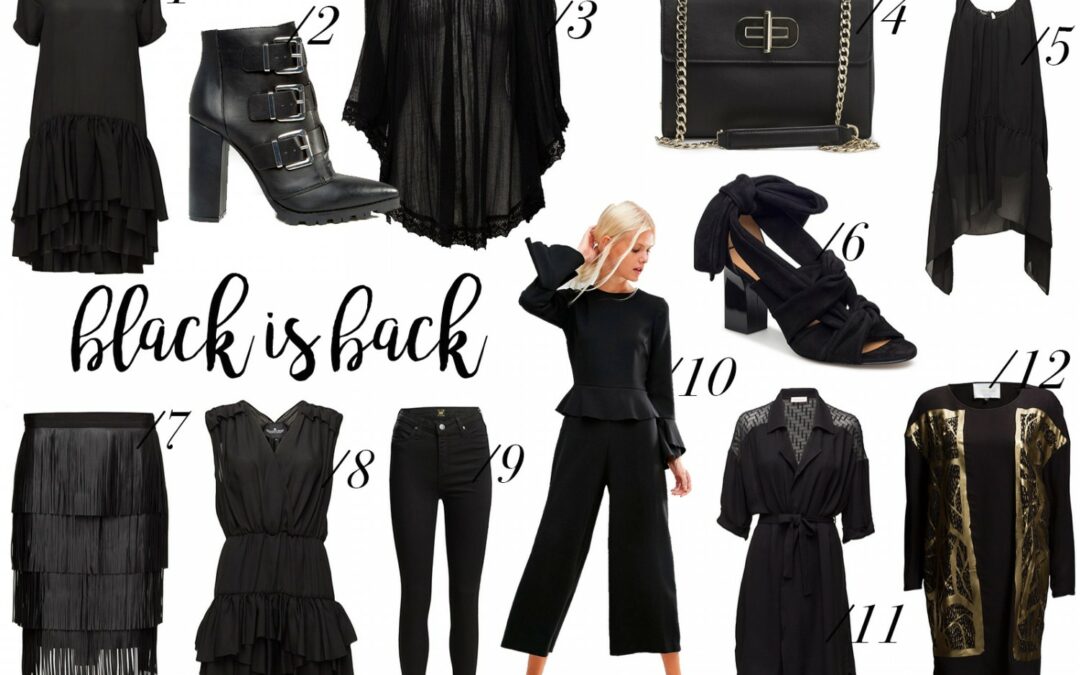 Canas garderobe: Black is back!